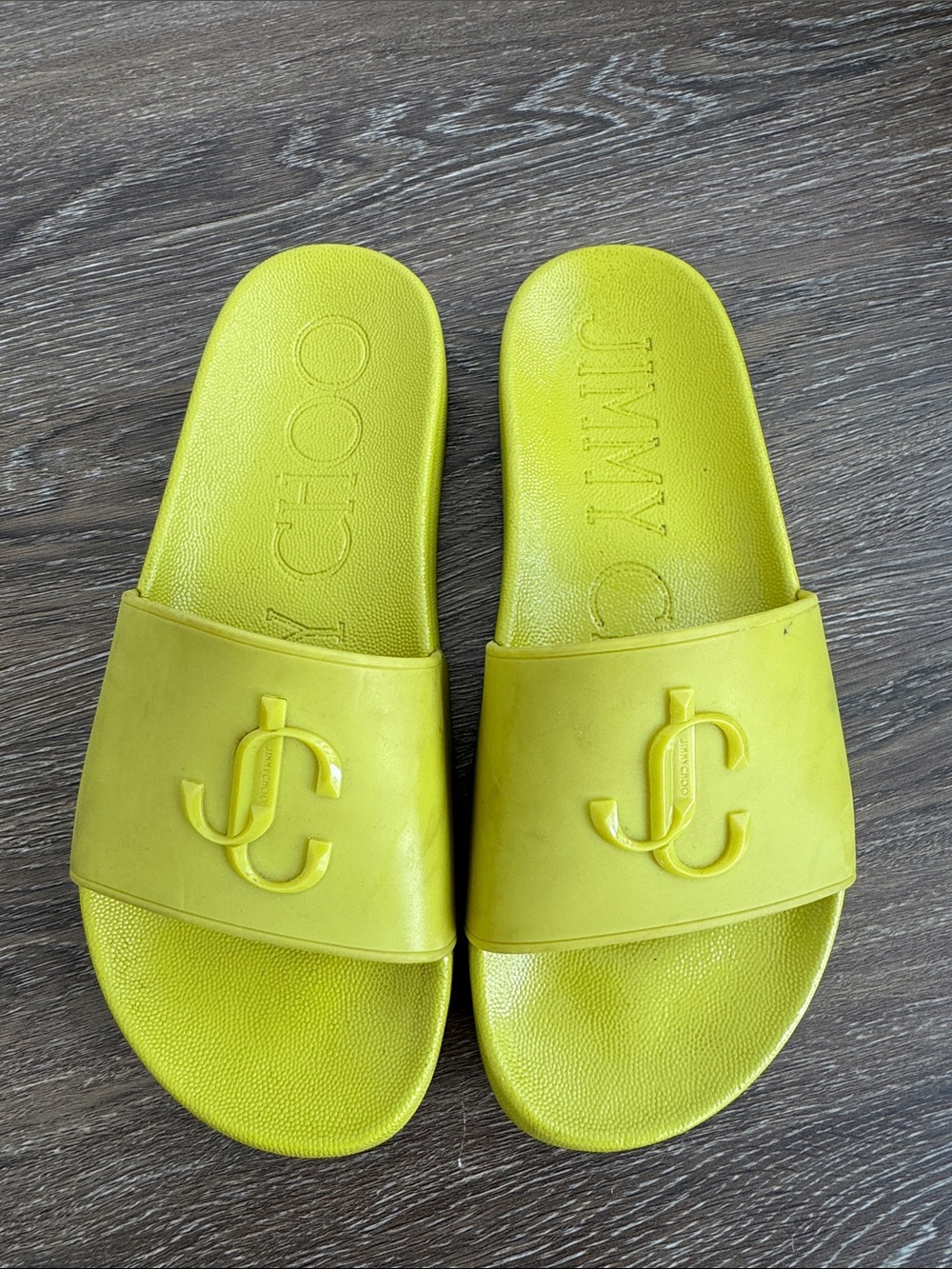 Jimmy Choo slides